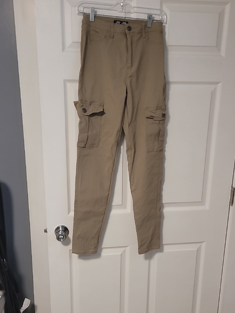 5 for $25 DC Women's Skinny Cargo Pants in Khaki